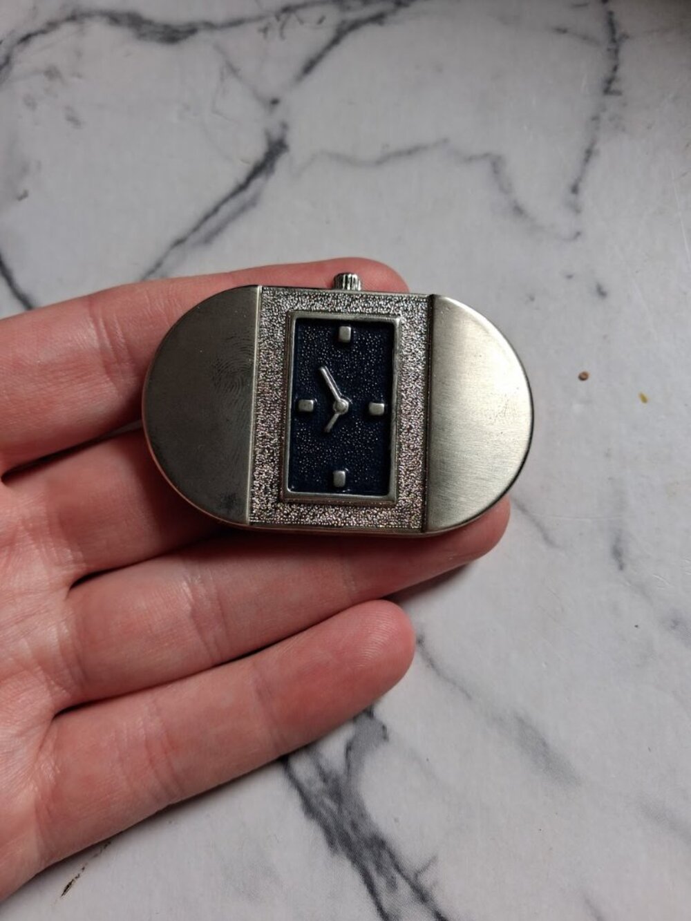 Unusual Clock Belt buckle